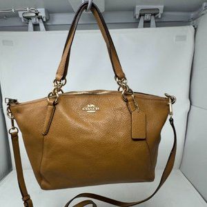 Coach Small Kelsey Pebbled Leather Satchel - F28993